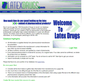 Tablet Screenshot of latexdrugs.com